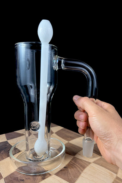 XL Slurpin mug with Q-tip straw
