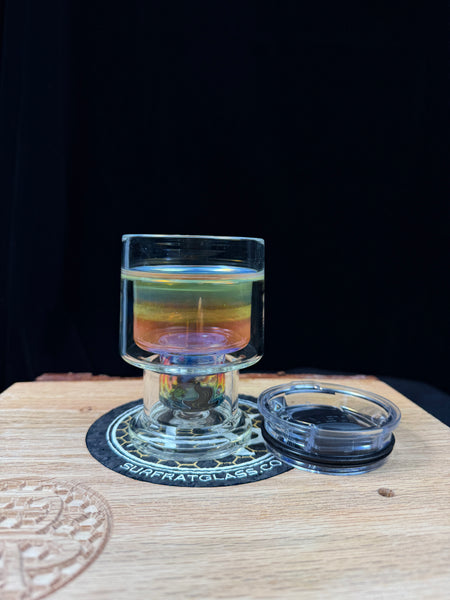 Rad glass collab insulator mug