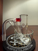 Tower pivot stand/shot glass