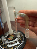 8 ounce dichroic handle banger mug