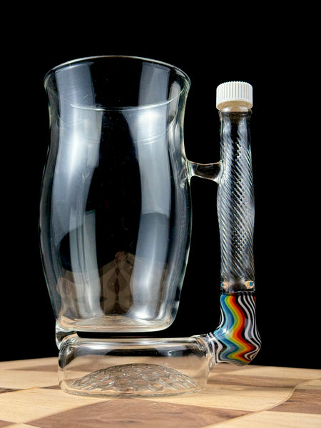 Flask handle mug