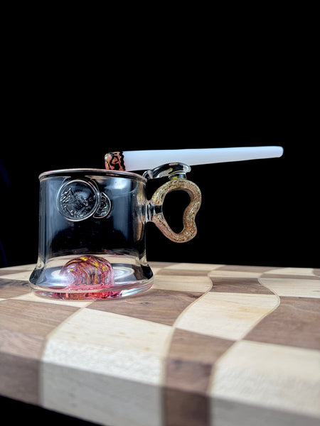 Golden pinecone J-n-Trey mug