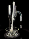 V2 Slurper mug with dichro and white satin