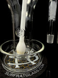 V2 Slurper mug with dichro and white satin