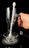 V2 Slurper mug with dichro and white satin